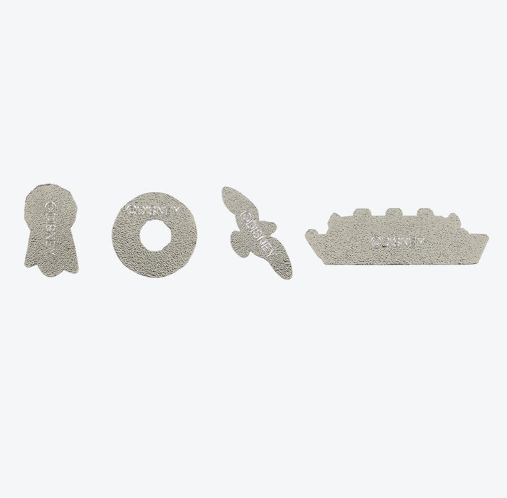 TDR - Tokyo DisneySea 25th Anniversary "Jubilee Rocket" Collection x Set of 4 Sparkling Peace