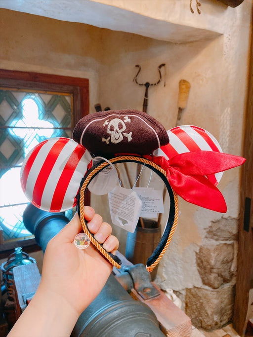SHDL - Minnie Mouse Pirate Hat Ear Headband