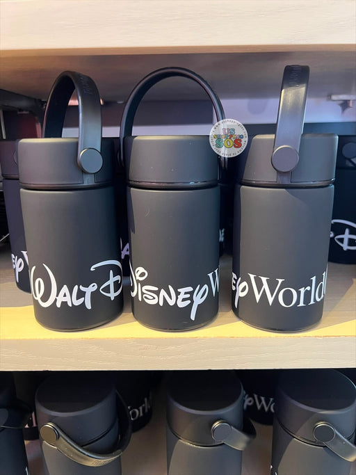 WDW Exclusive - Logo Mania Parks After Dark - Black Walt Disney World Mini Stainless Steel Tumbler
