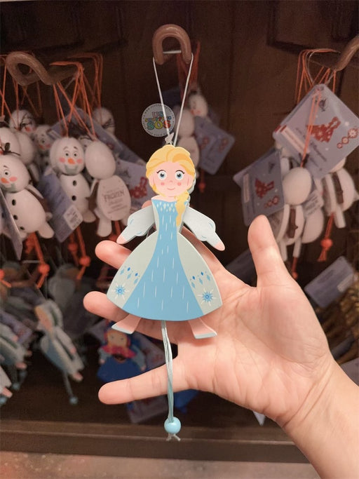 HKDL - World of Frozen 1st Anniversary Wooden Decoration x  Elsa