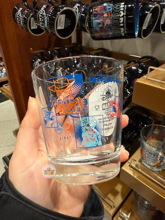 DLP - 2026 Disneyland Paris Disney Adventure World Glass Cup