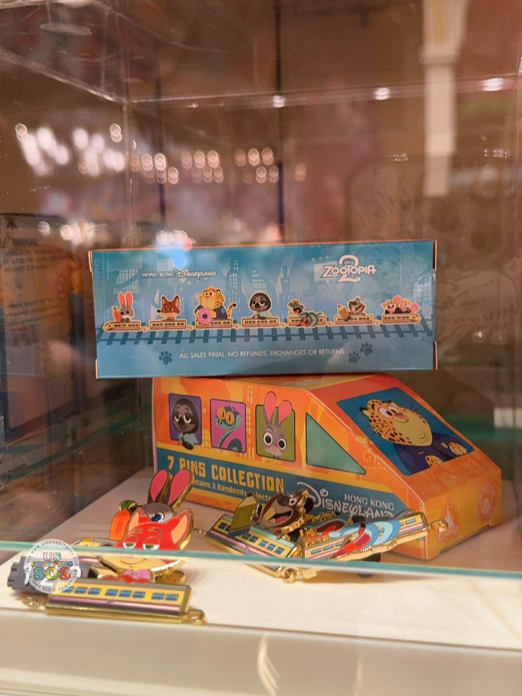 HKDL -  Zootopia 2 Mystery Pins Blind Box