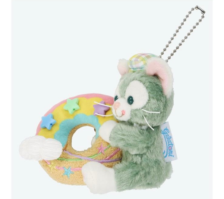 TDR - Duffy & Friends "Filled with Joy" Collection x Gelatoni Plush Keychain (Release Date: July 3, 2025)