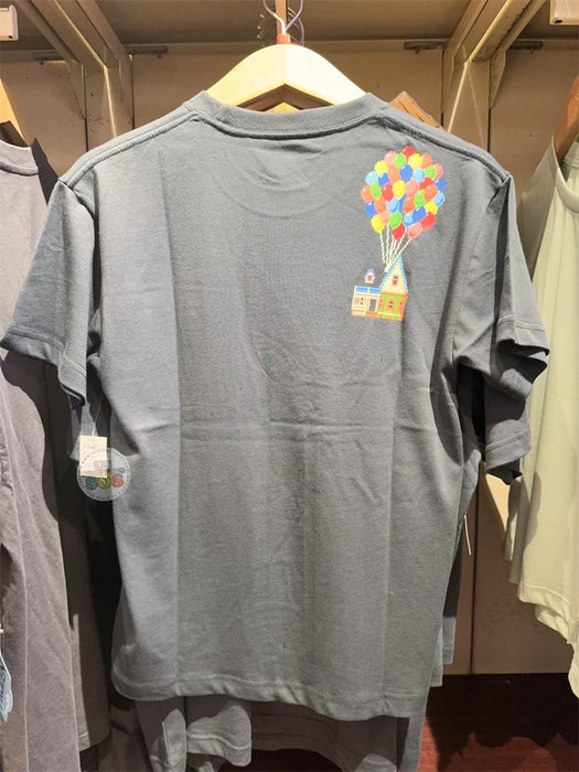 HKDL - Pixar Up Russell, Dug & Balloon ‘Up’ House T Shirt for Adults