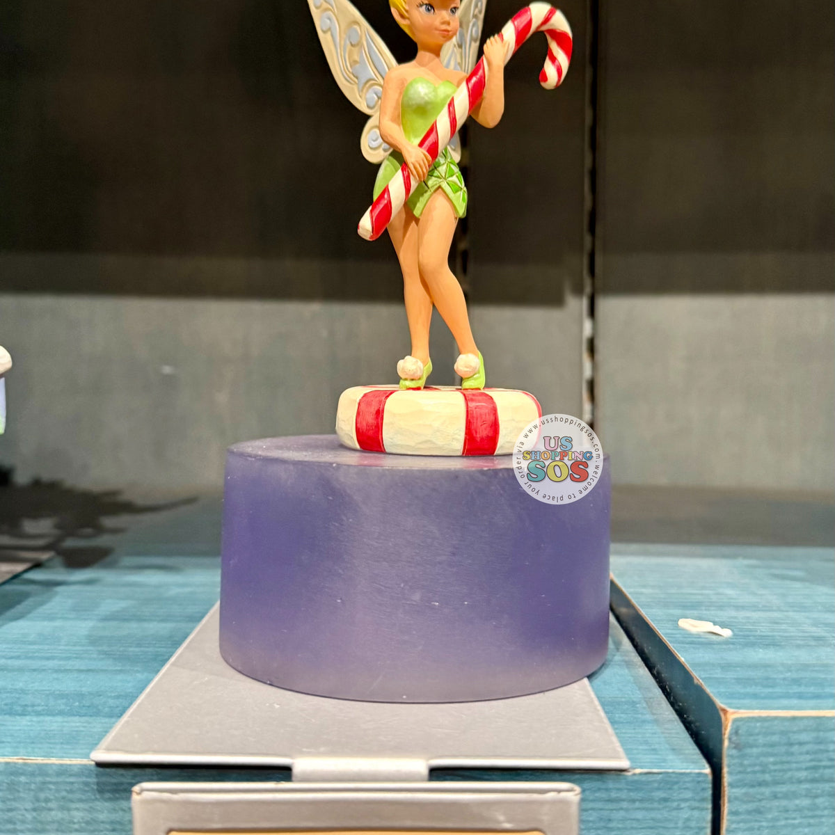 DLR/WDW - Jim Shore Tinkerbell “Peppermint Pixie” Figurine