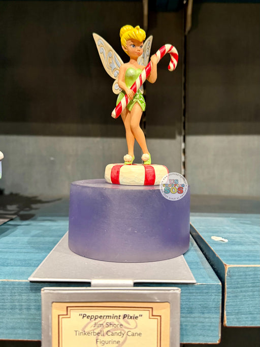 DLR/WDW - Jim Shore Tinkerbell “Peppermint Pixie” Figurine