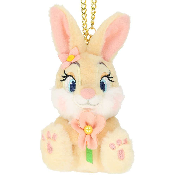 TDR - Miss Bunny ‘Holding Flower’ Plush Keychain (Release Date: Dec 12, 2024)