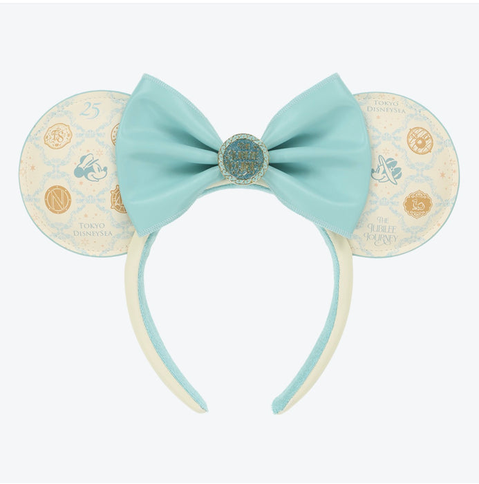 TDR - Tokyo DisneySea 25th Anniversary "The Jubilee Journey" x Minnie Mouse Ear Headband (Release Date: May 25, 2026)