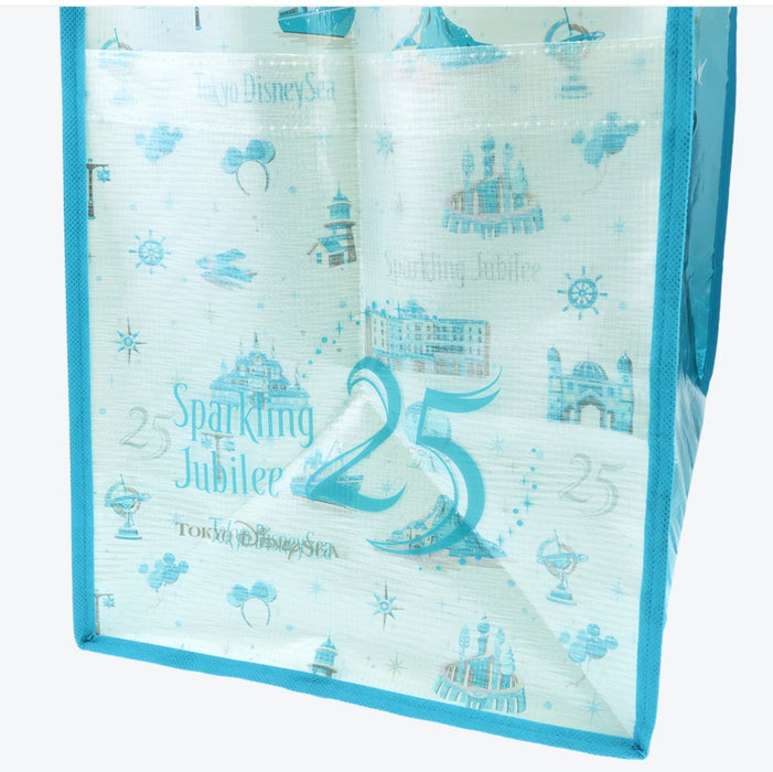 TDR - Tokyo DisneySea 25th Anniversary "Sparkling Jubilee" x Mickey & Friends Shopping Bag Size L (Release Date: Apr 8, 2026)