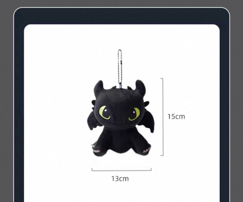 Universal Studio Beijing - How to Train Your Dragon x Toothless Plush Keychain