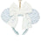 TDR - Minnie Mouse Lace Bow & Soft Color Headband Shaped Keychain Color: Baby Blue (Release Date: July 17, 2025)