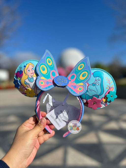 WDW - EPCOT International Flower & Garden Festival 2026 - Alice in Wonderland Loungefly Ear Headband