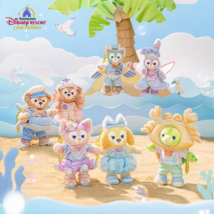 SHDL - 2025 Duffy & Friends Summer Ocean Collection x CookieAnn Plush Keychain (Release Date: July 8, 2025)