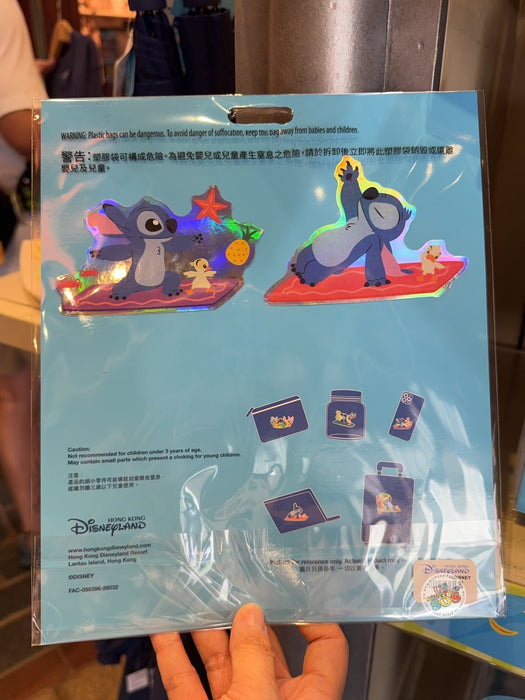 HKDL - 2026 Stitch Day Collection x Removable Stickers