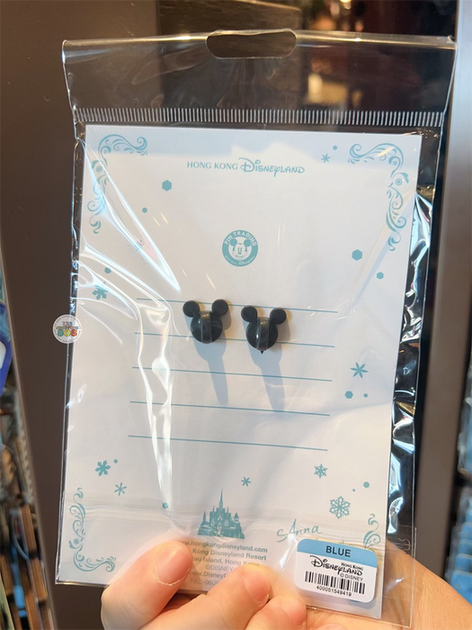 HKDL - World of Frozen Anna & Elsa Stamp Shaped Pin