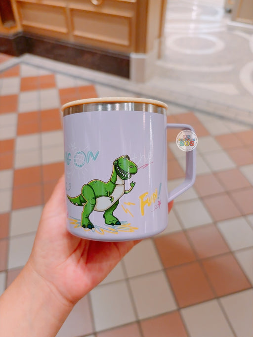 SHDL - Toy Story Rex Stainless Steel Mug with Lid