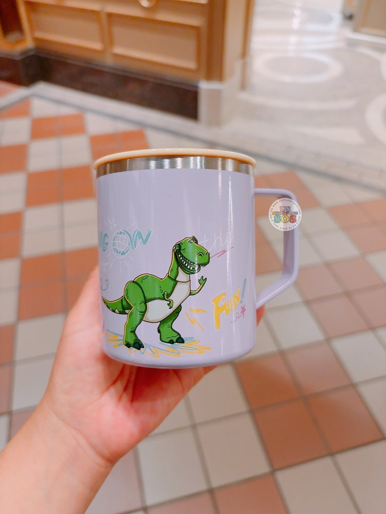 SHDL - Toy Story Rex Stainless Steel Mug with Lid