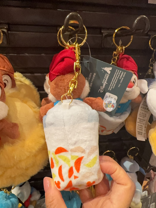 HKDL - 2026 Chip & Dale Hong Kong Cuisine & Dim Sum Collection x Dale in a Drink Plush Keychain