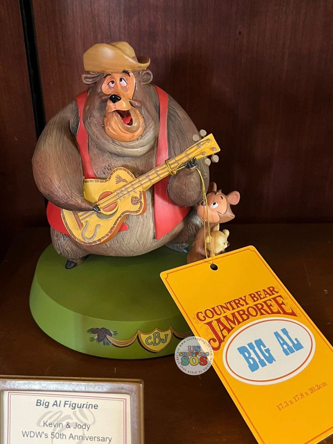 WDW - Walt Disney World 50 - Country Bear Jamboree Big Al Figurine by Kevin  Kidney & Jody Dailey