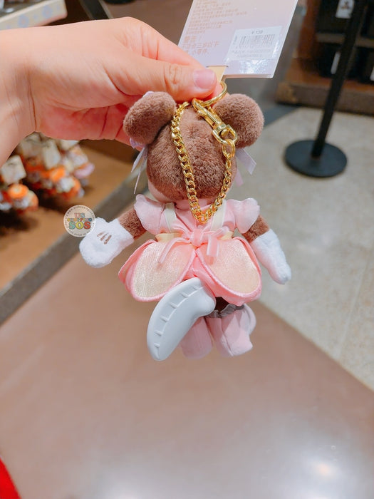 SHDL - Mickey and Friends Garden Stroll Collection x Minnie Mouse Plush Keychain