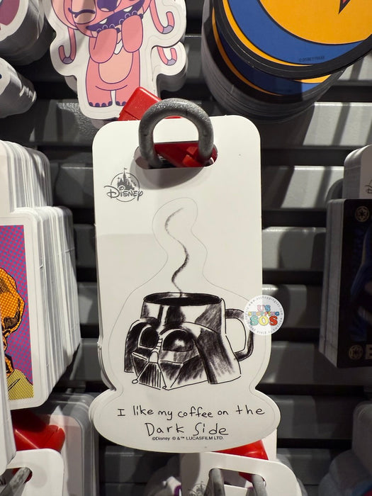 DLR/WDW - Vinyl Decals 2026 - Star Wars Darth Vader Coffee
