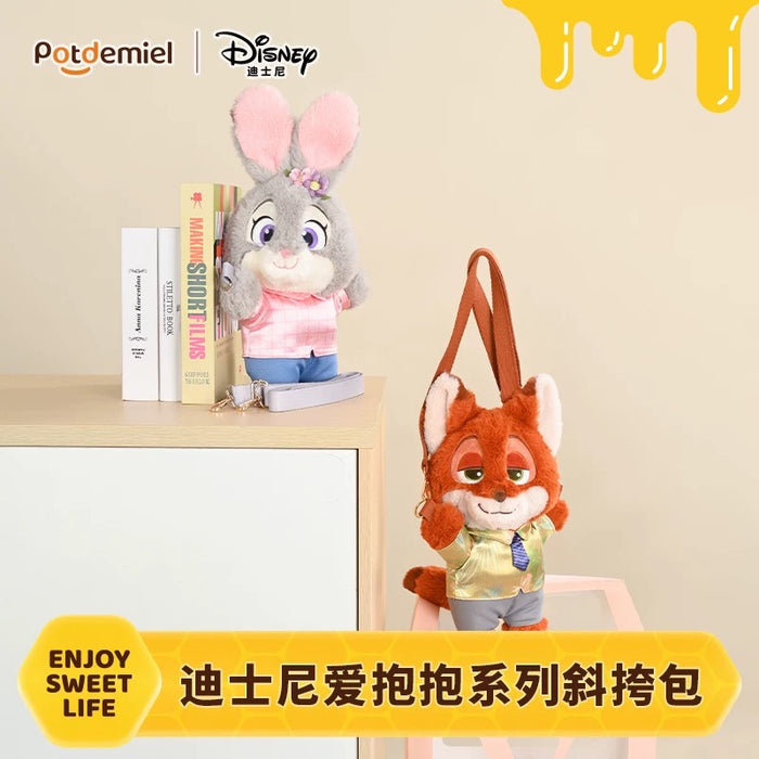 China Exclusive- Zootopia Nick Wilde Whole Body Plushy Shoulder Bag