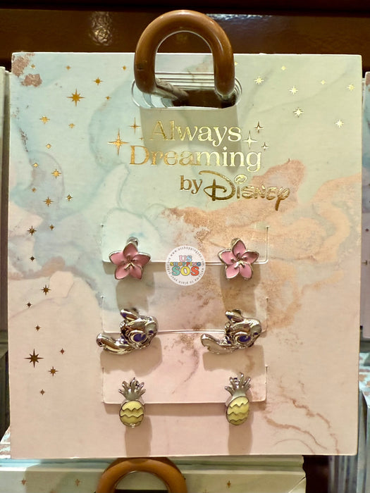 DLR/WDW - Always Dreaming by Disney - Stitch Earrings Set