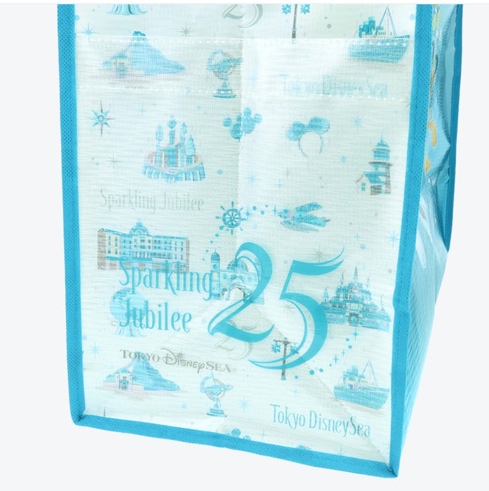 TDR - Tokyo DisneySea 25th Anniversary "Sparkling Jubilee" x Mickey & Friends Shopping Bag Size M (Release Date: Apr 8, 2026)