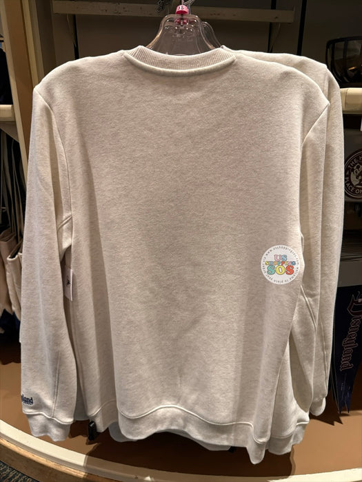 DLR/WDW - Disneyland Vintage D 2026 - Light Grey Pullover (Adult)
