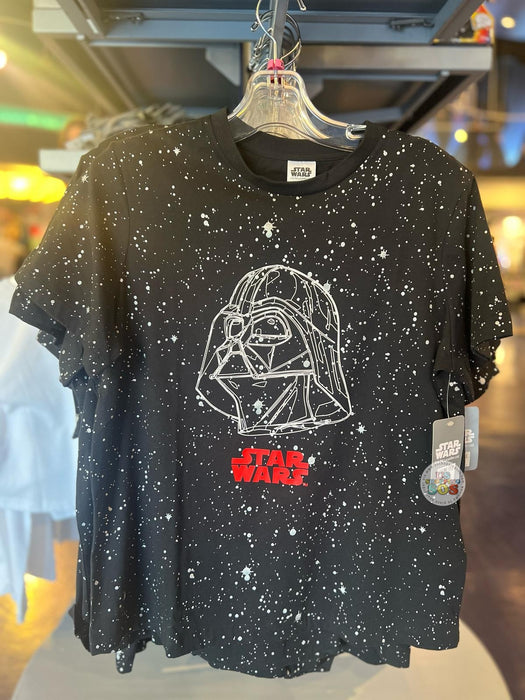 DLR/WDW - Star Wars Darth Vader Face Icon Sparker Black T-shirt (Adults)