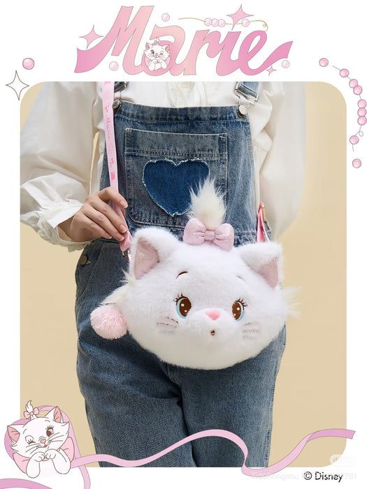 China Exclusive- Fluffy Big Face Marie 2 Ways Bag