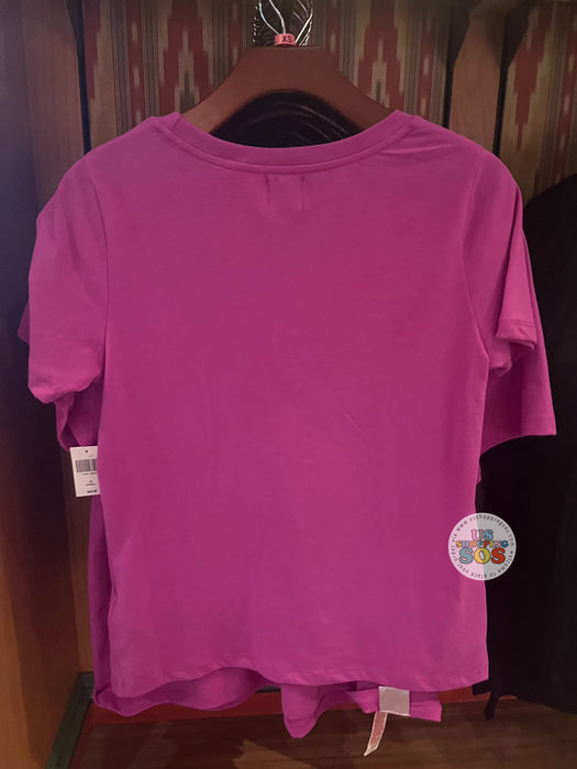 DLR - Disneyland 70 - D Logo Rhinestone Spark Orchid T-shirt (Adult)