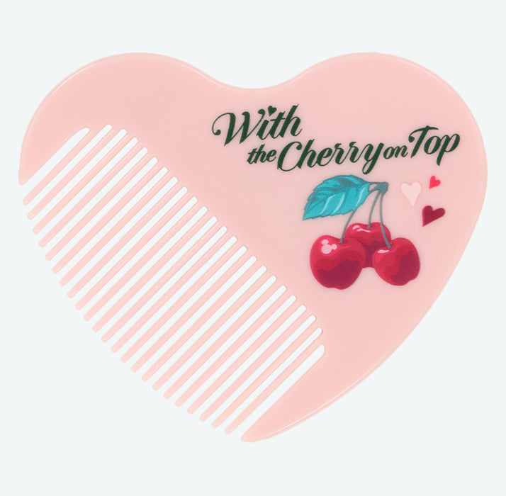 TDR - 2026 Minnie Mouse with the Cherry on Top Collection x Hair Comb & Mirror Set (Release Date: Feb 5, 2026)