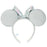 TDR - Minnie Mouse Glittering Metallic Ear Headband Color: Silver (Release Date: May 8, 2025)