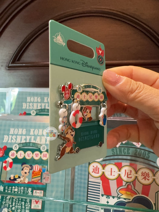 HKDL - 2026 Mickey and Friends Vintage Hong Kong Collection x Chip & Dale Pin Badge