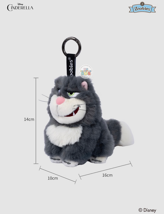 China Exclusive Zoobies x Cinderella Lucifer ‘Bad Smile’ Plush Keychain & Pouch