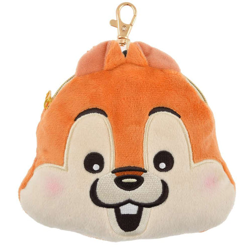 JDS - Disney ARTIST COLLECTION by Lommy x Chip Face Icon Plush Reel Type Pass Case (Release Date: Jan 26, 2024)
