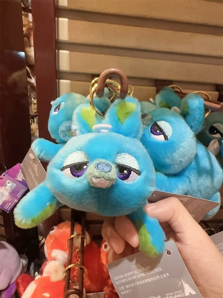 HKDL - Laying Bunny "Kuttari" Plush Keychain