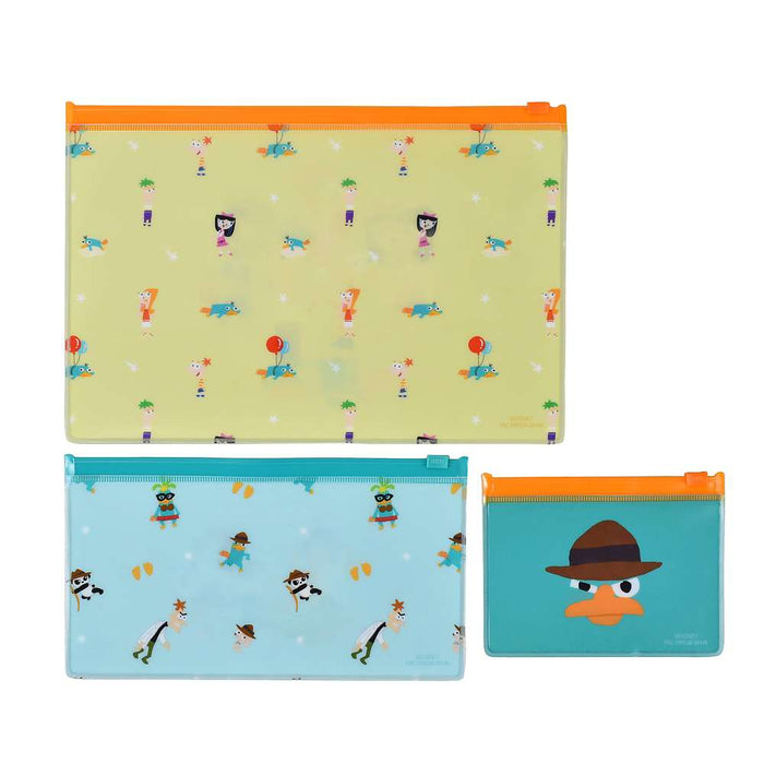 JDS - 2026 PHINEAS & FERB x Pouch Flat Set of 3 (Release Date: Aug 18, 2026)
