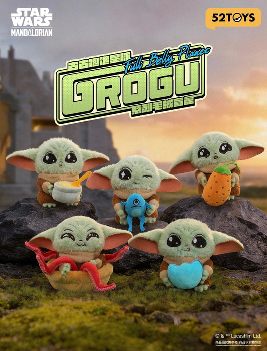 China Exclusive 52 Toys - The Mandalorian & Grogu - Grogu ‘Foodies’ Plush Keychain Blind Box (Release: May 14, 2026)