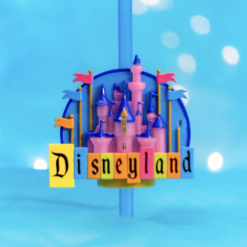 DLR - Disneyland 70th Celebration - Disneyland Marquee Bottle Topper