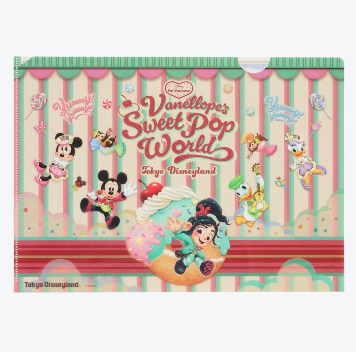 TDR - 2026 Vanellope Sweet Pop World Collection x Clear Folders Set of 2 (Release Date: Apr 8, 2026)