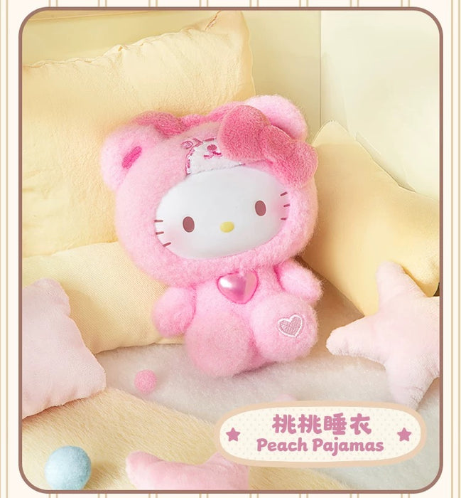 TOPTOY - Hello Kitty Teddy Pajamas Series Vinyl Plush Keychain Blind Box (Release Date: Sept 26, 2025)