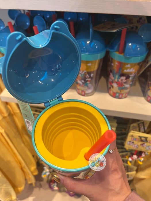 DLR - Disneyland Play in the Park 2024 - Mickey & Friends Straw Tumbler with Snack Cup