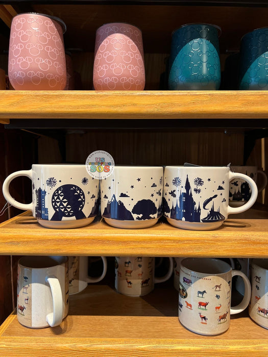 DLR/WDW - Park Attraction Icon Color-Changing Mug