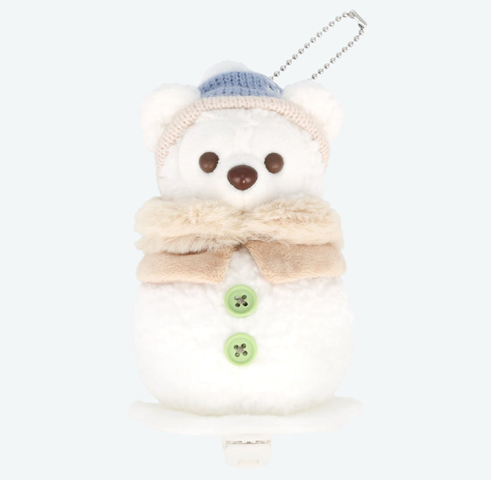 TDR - Duffy & Friends "Wintery Snowman" Collection x Duffy Snowman Shaped Shoulder Plush Toy (Release Date: Nov 4, 2025)