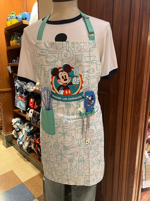 DLR/WDW - Mousewares - Mickey Mouse "Cooking with Character" Apron for Adults