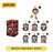 China Exclusive 52 Toys - 2026 Disney Lucifer Little Schemes Vinyl Plush Keychain & Pouch Blind Box (Release Date: Aug 27, 2026)