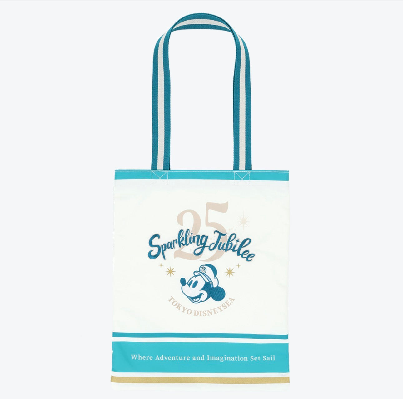 TDR - Tokyo DisneySea 25th Anniversary "Sparkling Jubilee" x Stylish Tote Bag (Release Date: Apr 8, 2026)