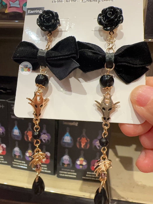 HKDL - 2026 Disney Halloween - Disney Villians x Maleficent Earrings Set